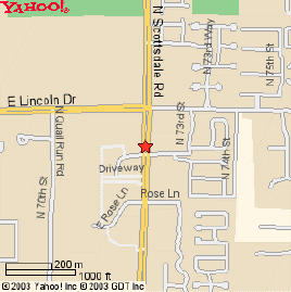 Map of area:  6333 N. Scottsdale Rd.